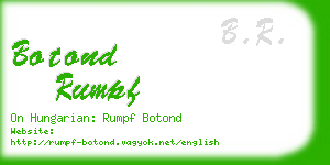 botond rumpf business card